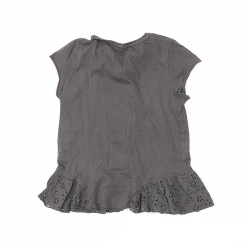 I love Girlswear Girls Grey   Basic T-Shirt Size 10 Years