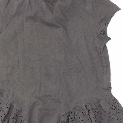 I love Girlswear Girls Grey   Basic T-Shirt Size 10 Years