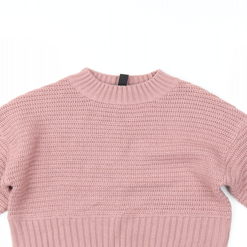 newlook Girls Pink   Pullover Jumper Size 12-13 Years