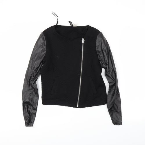 H&M Womens Black   Jacket  Size 8