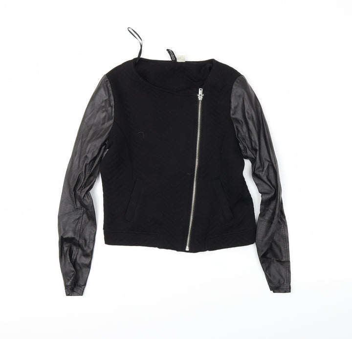H&M Womens Black   Jacket  Size 8
