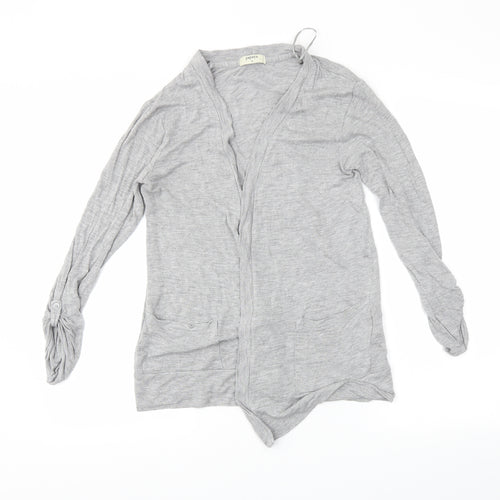 Papaya Womens Grey   Wrap Jumper Size 8