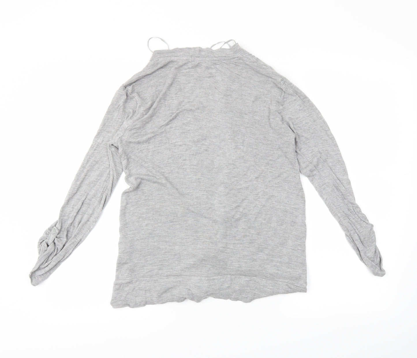 Papaya Womens Grey   Wrap Jumper Size 8