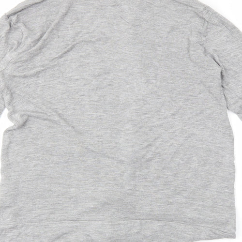 Papaya Womens Grey   Wrap Jumper Size 8