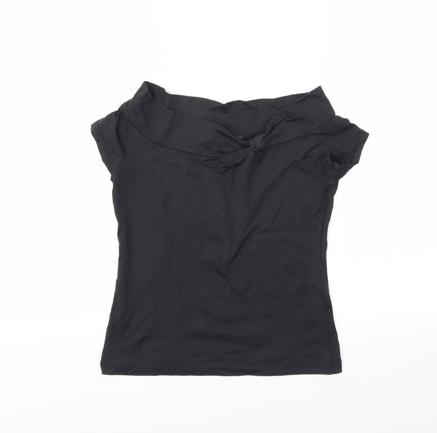 Tuchuzy Womens Black   Basic Blouse Size 12