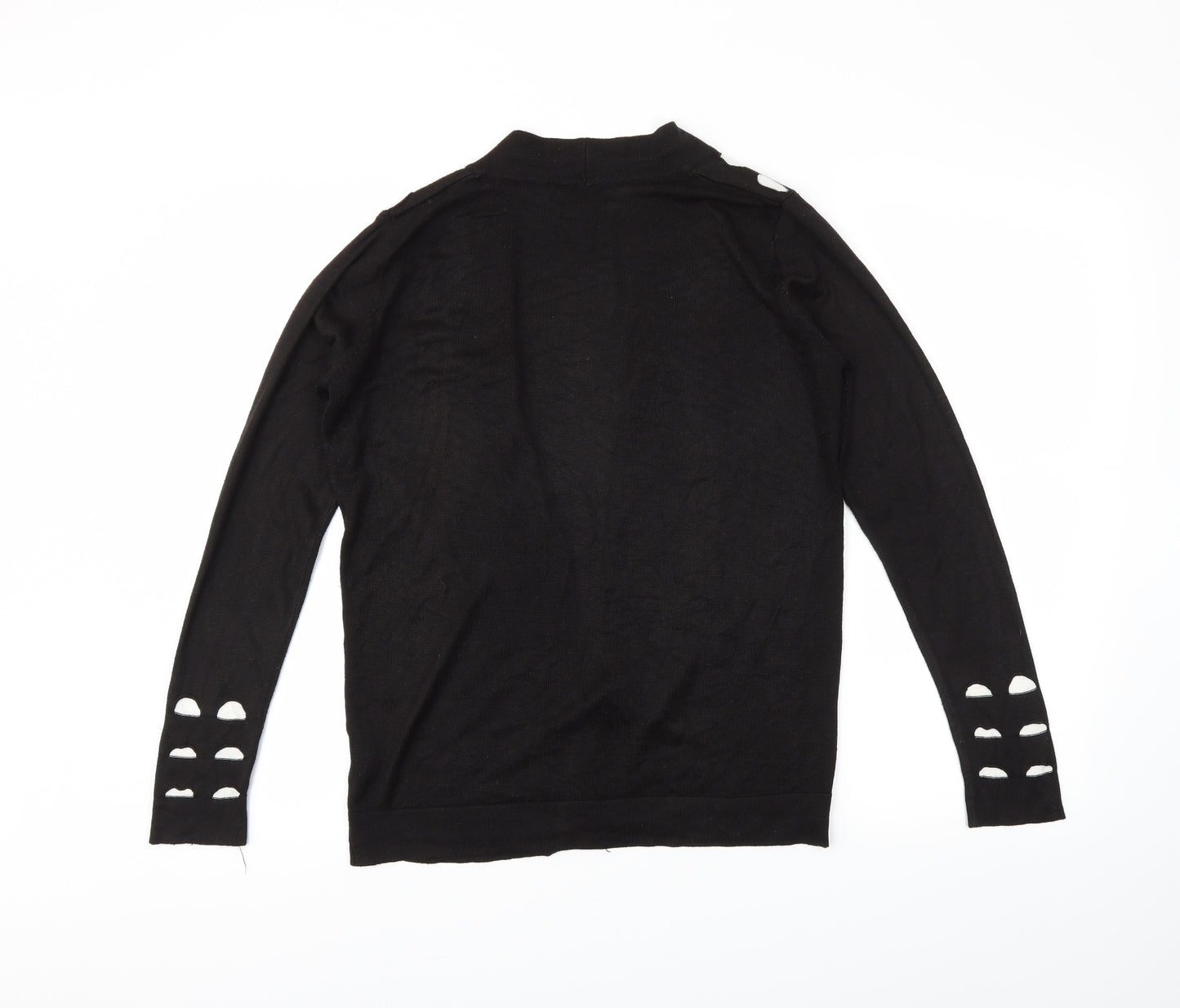 Fay Louise Womens Black   Cardigan Jumper Size S