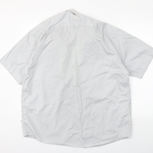 M&S Mens Grey    Dress Shirt Size 17