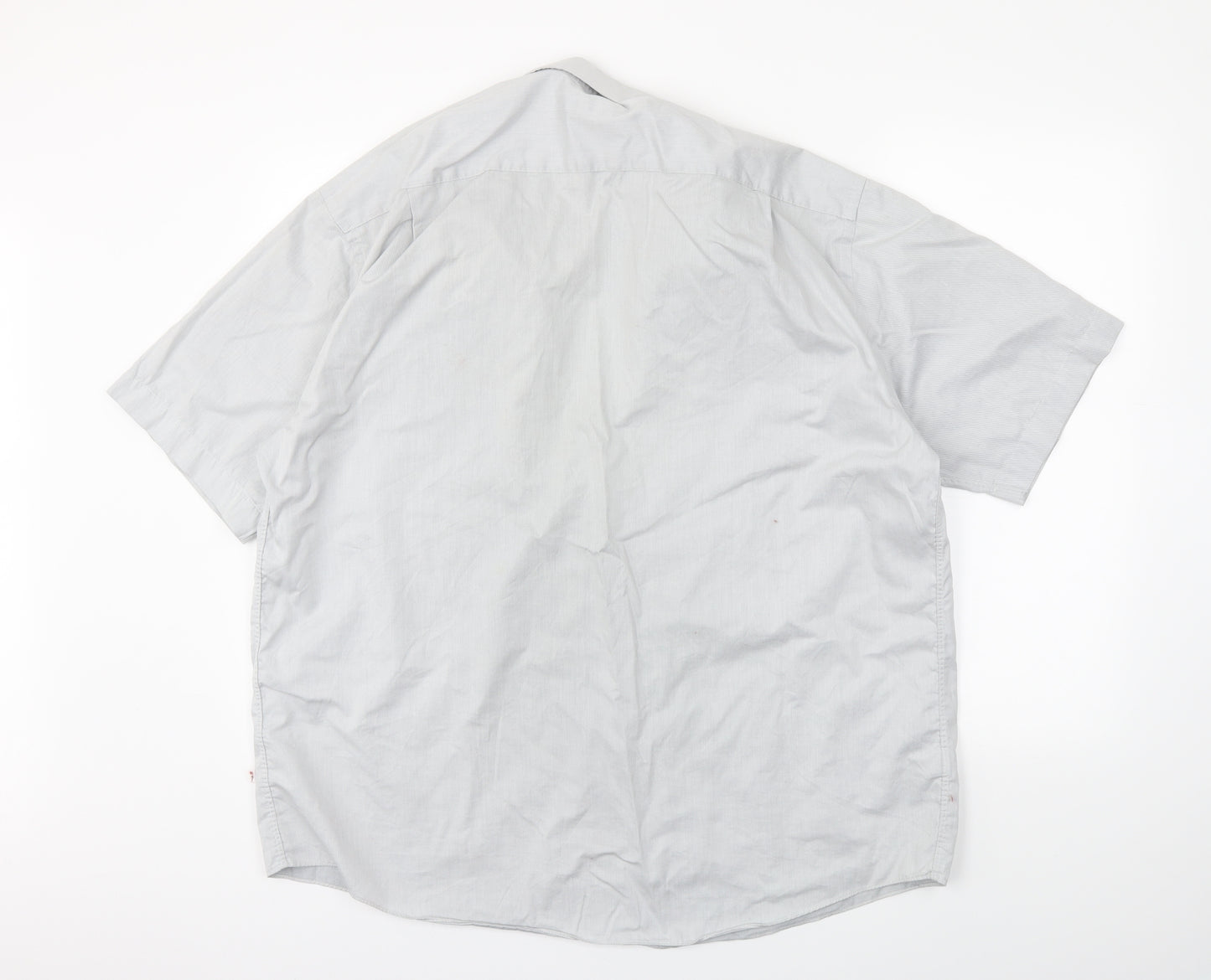 M&S Mens Grey    Dress Shirt Size 17