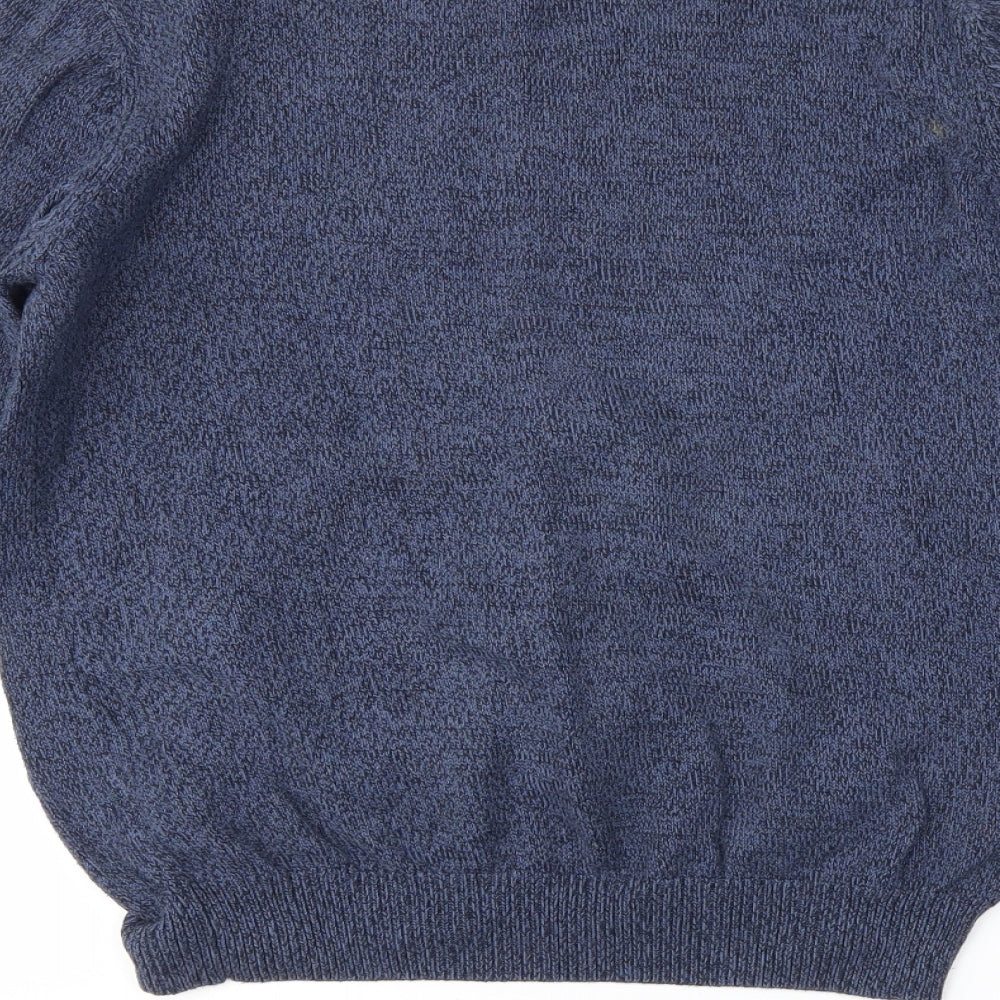 Easy Mens Blue   Pullover Jumper Size M
