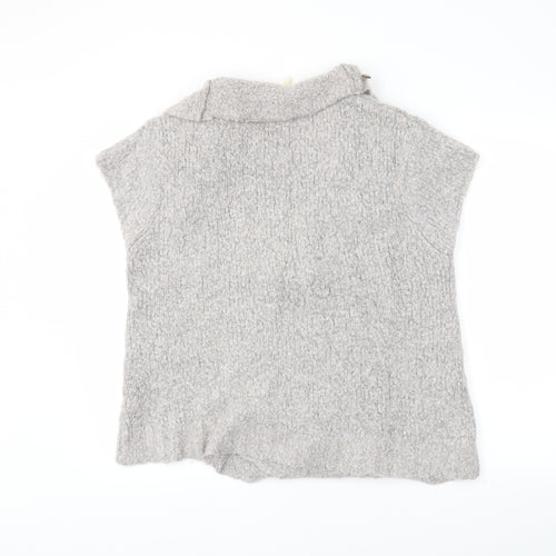 White Stuff Womens Grey   Cardigan Jumper Size 16