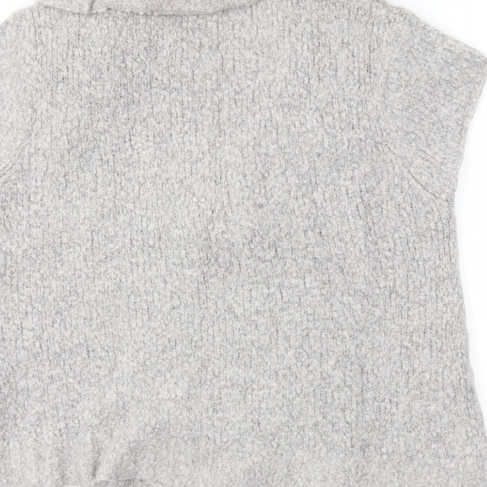 White Stuff Womens Grey   Cardigan Jumper Size 16