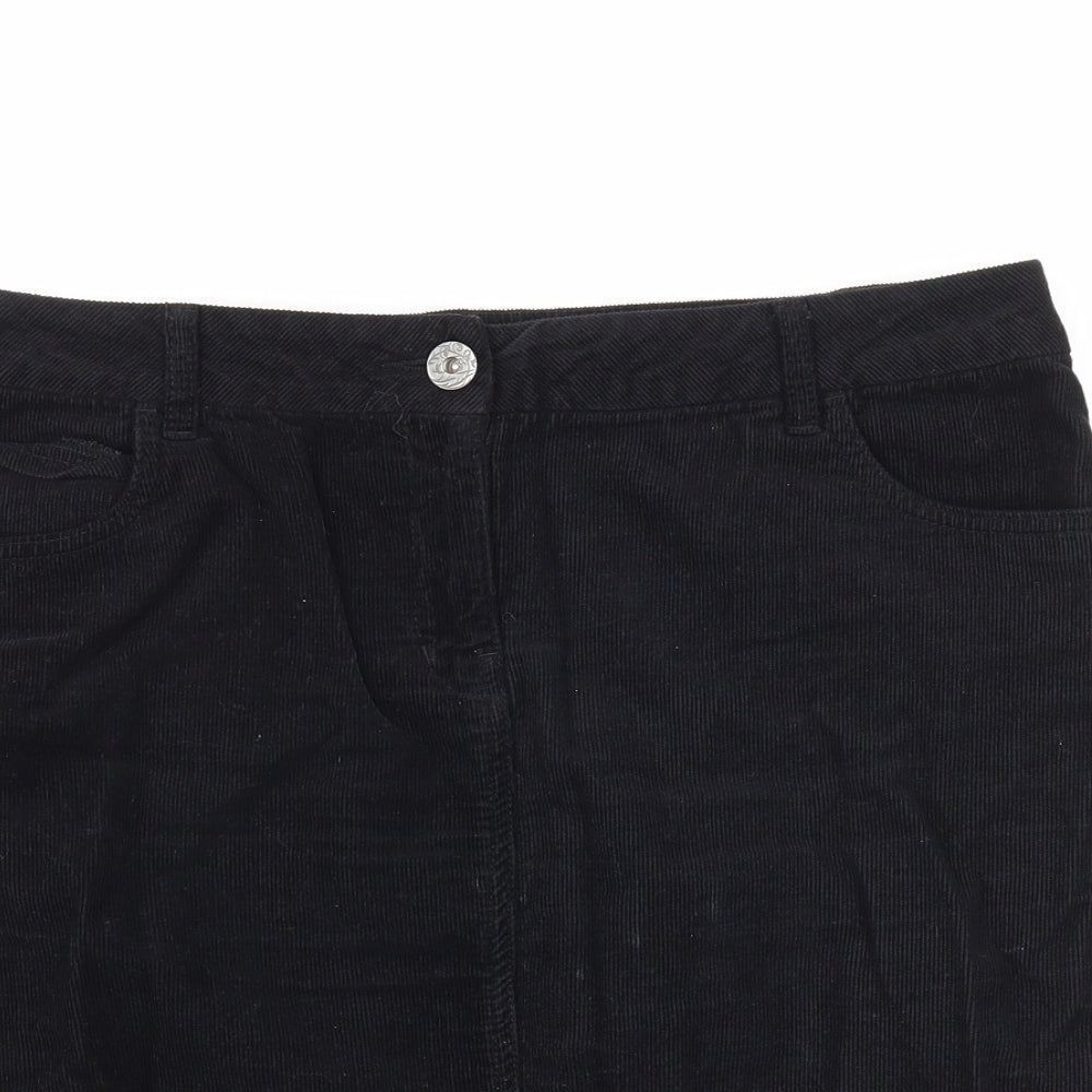 George Womens Black   Straight & Pencil Skirt Size 14