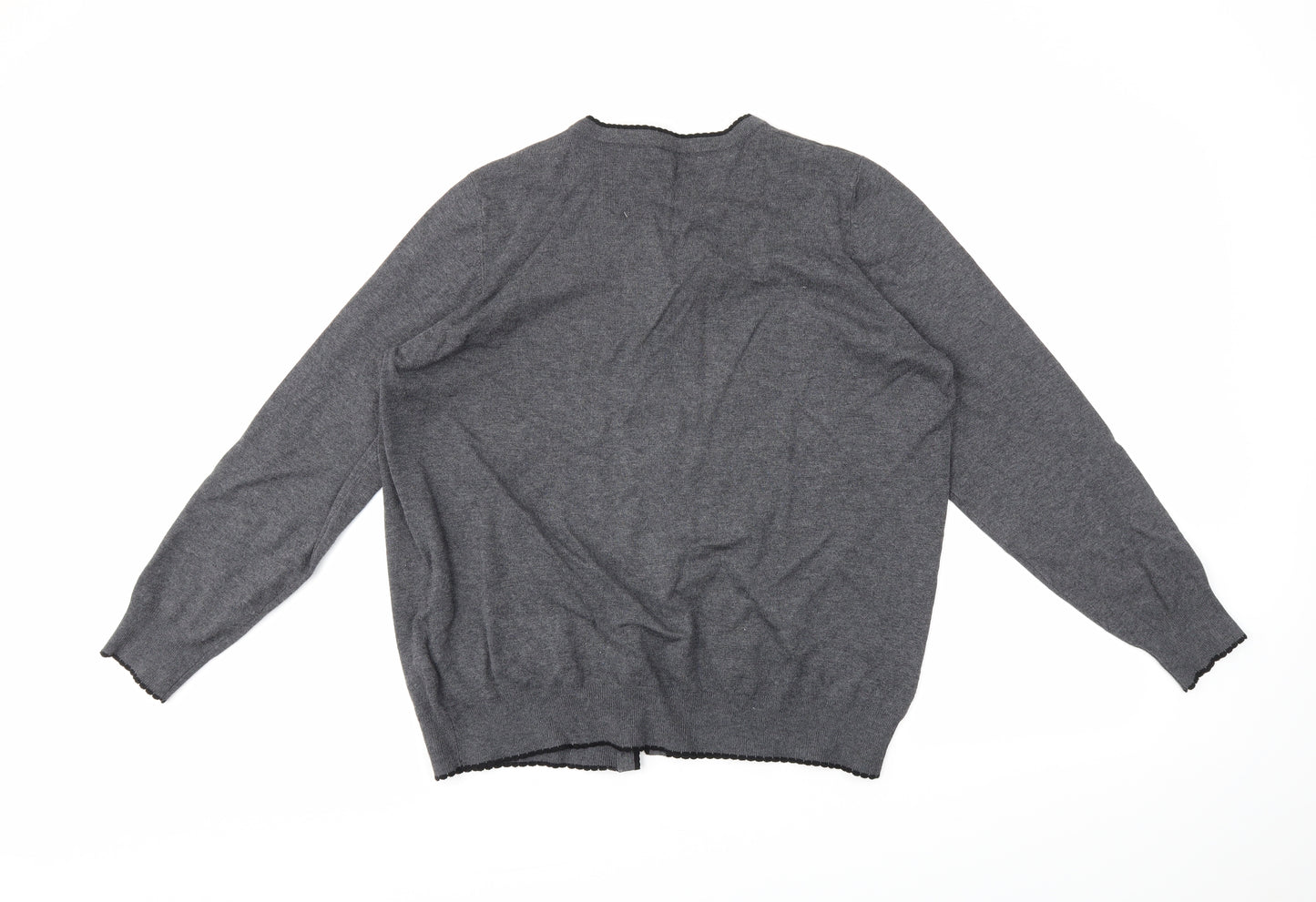 Debenhams Womens Grey   Cardigan Jumper Size 20