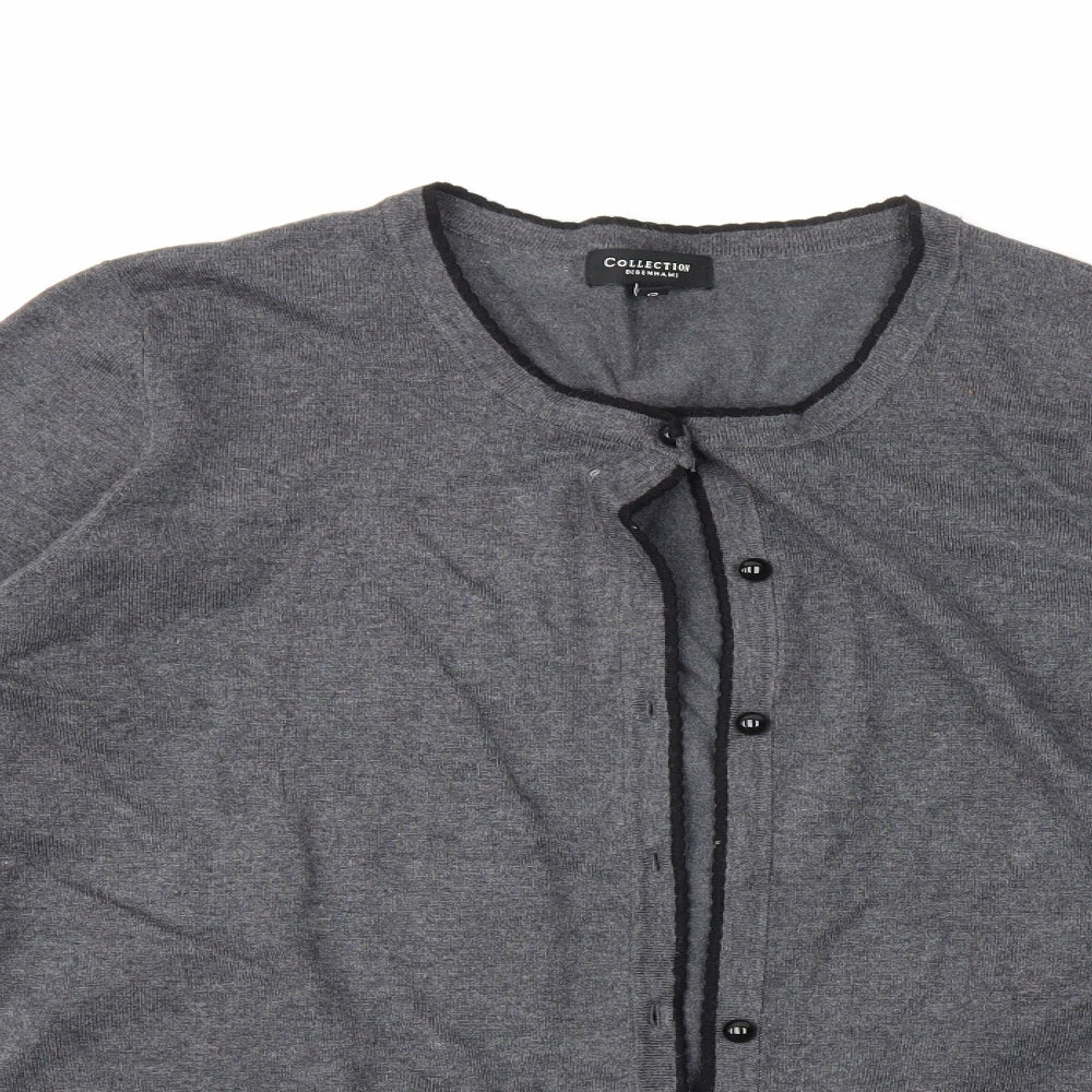 Debenhams Womens Grey   Cardigan Jumper Size 20