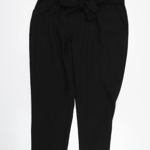 Dorothy Perkins Womens Black   Trousers  Size 14 L27 in