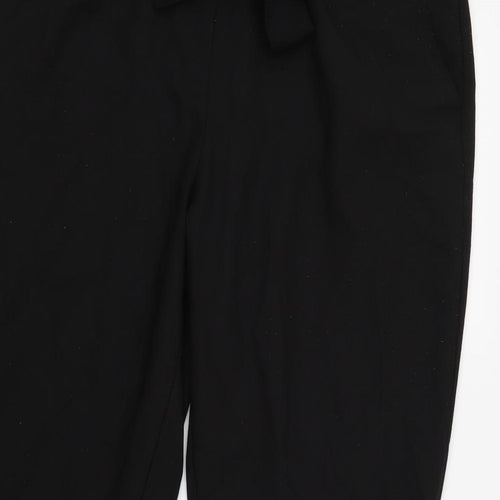 Dorothy Perkins Womens Black   Trousers  Size 14 L27 in