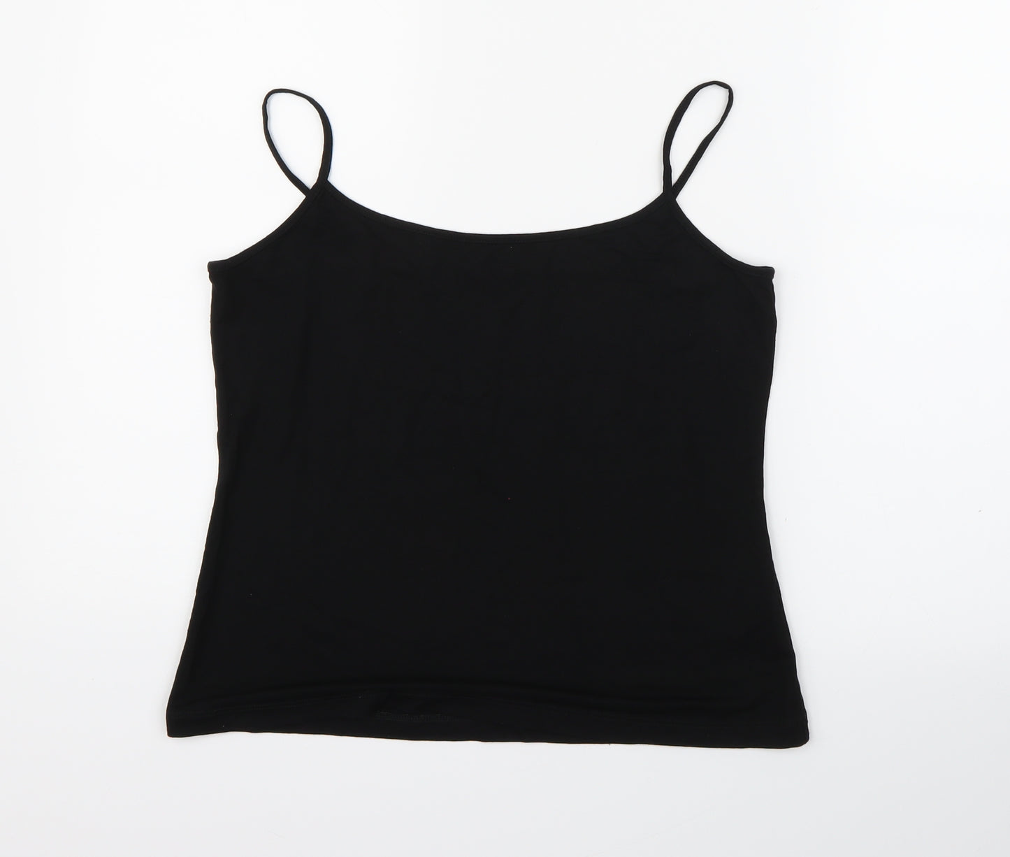 Marks and Spencer Womens Black   Henley Jumper Size 16