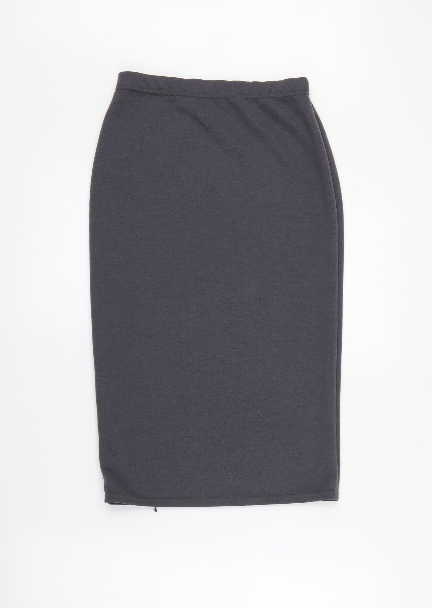 Preworn Womens Grey Plaid  Skort Skirt Size M