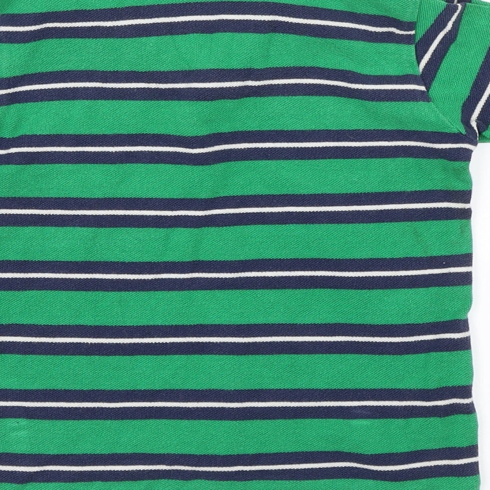 Ralph Lauren Boys Green Striped  Basic Polo Size 3 Years