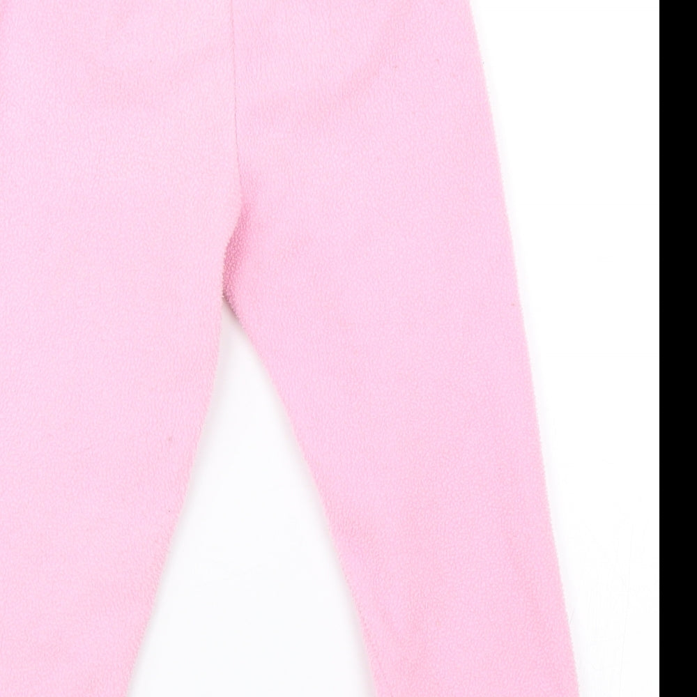 M&Co Girls Pink    Trousers Size 3-4 Years