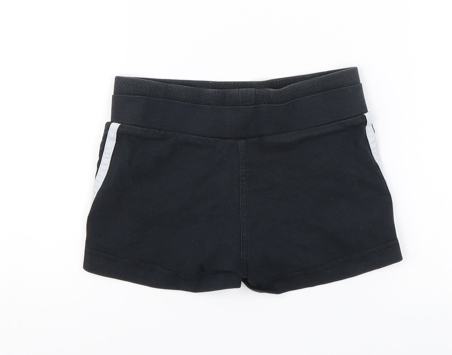 adidas Girls Blue   Sweat Shorts Size 4-5 Years