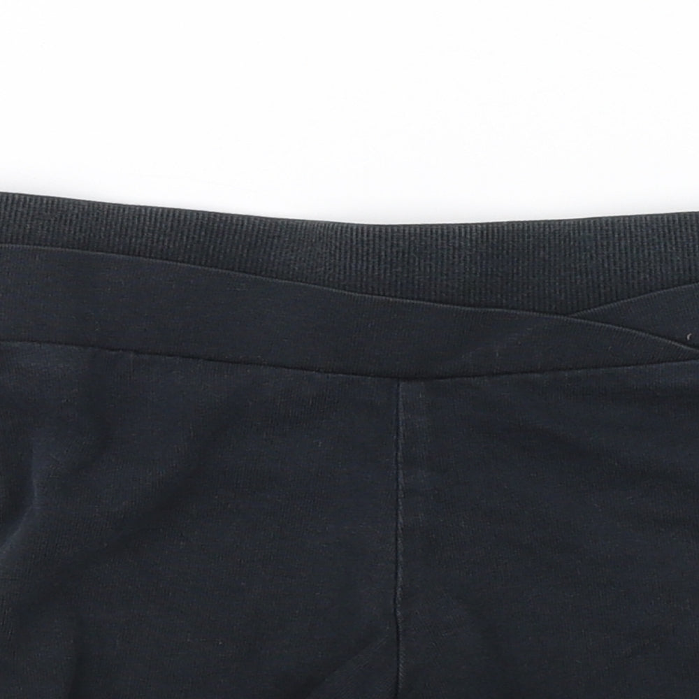 adidas Girls Blue   Sweat Shorts Size 4-5 Years