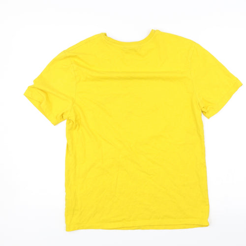 George Womens Yellow   Basic T-Shirt Size S  - Children in need