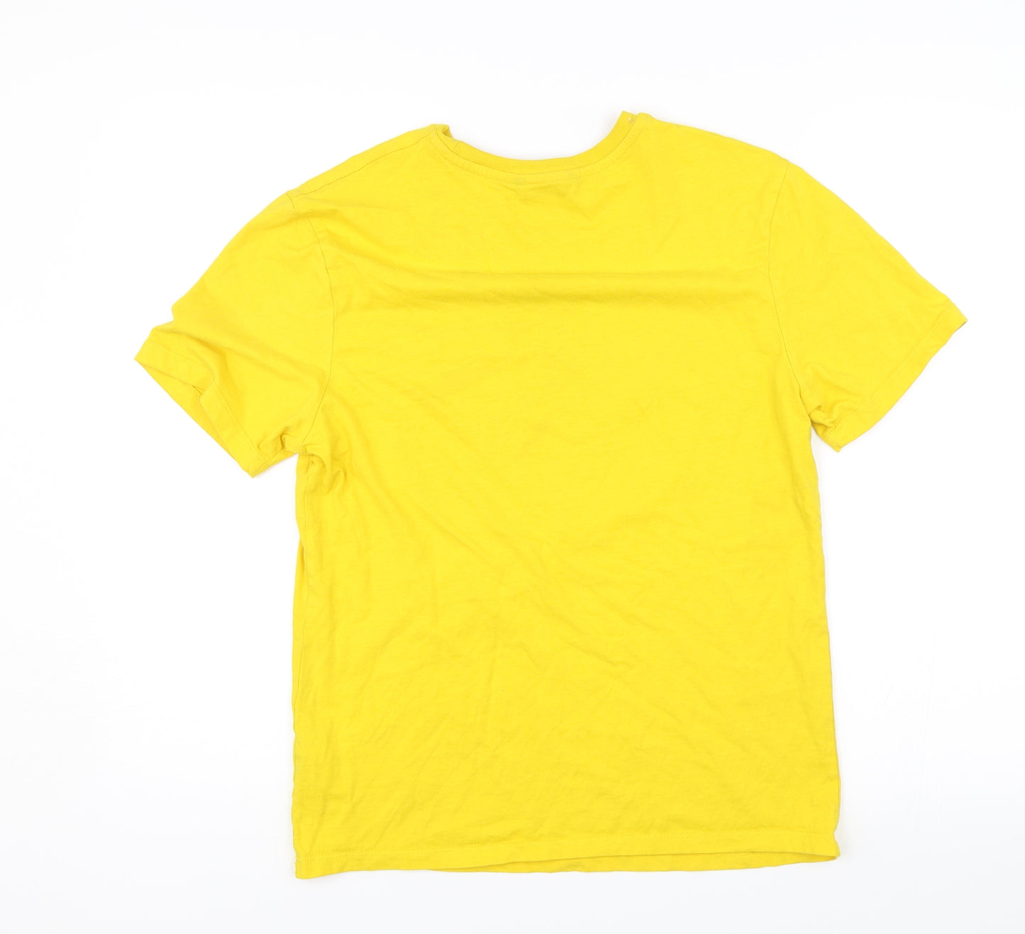 George Womens Yellow   Basic T-Shirt Size S  - Children in need
