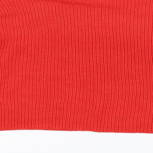 Divided Womens Red   Pullover Jumper Size XS