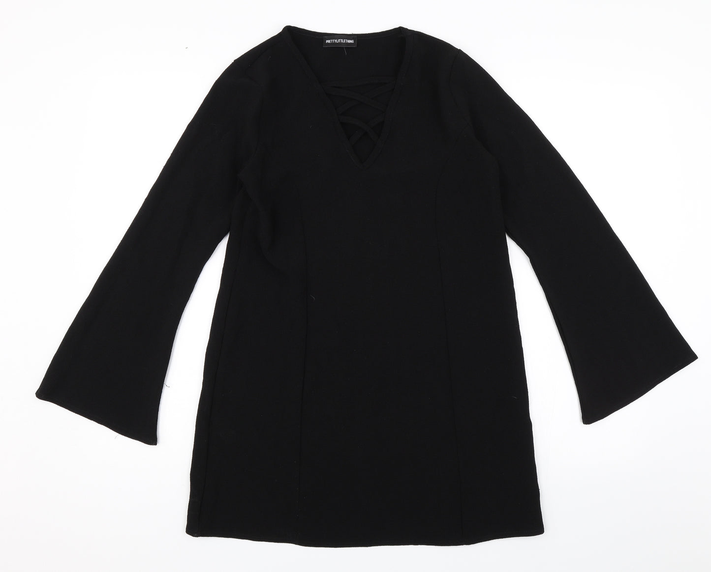 PRETTYLITTLETHING Womens Black   Shift  Size 6