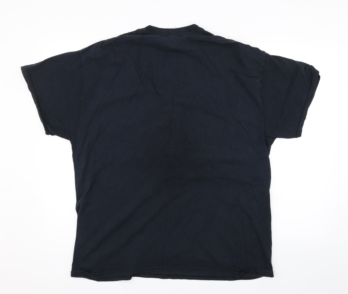 Gilden Mens Blue    T-Shirt Size XL