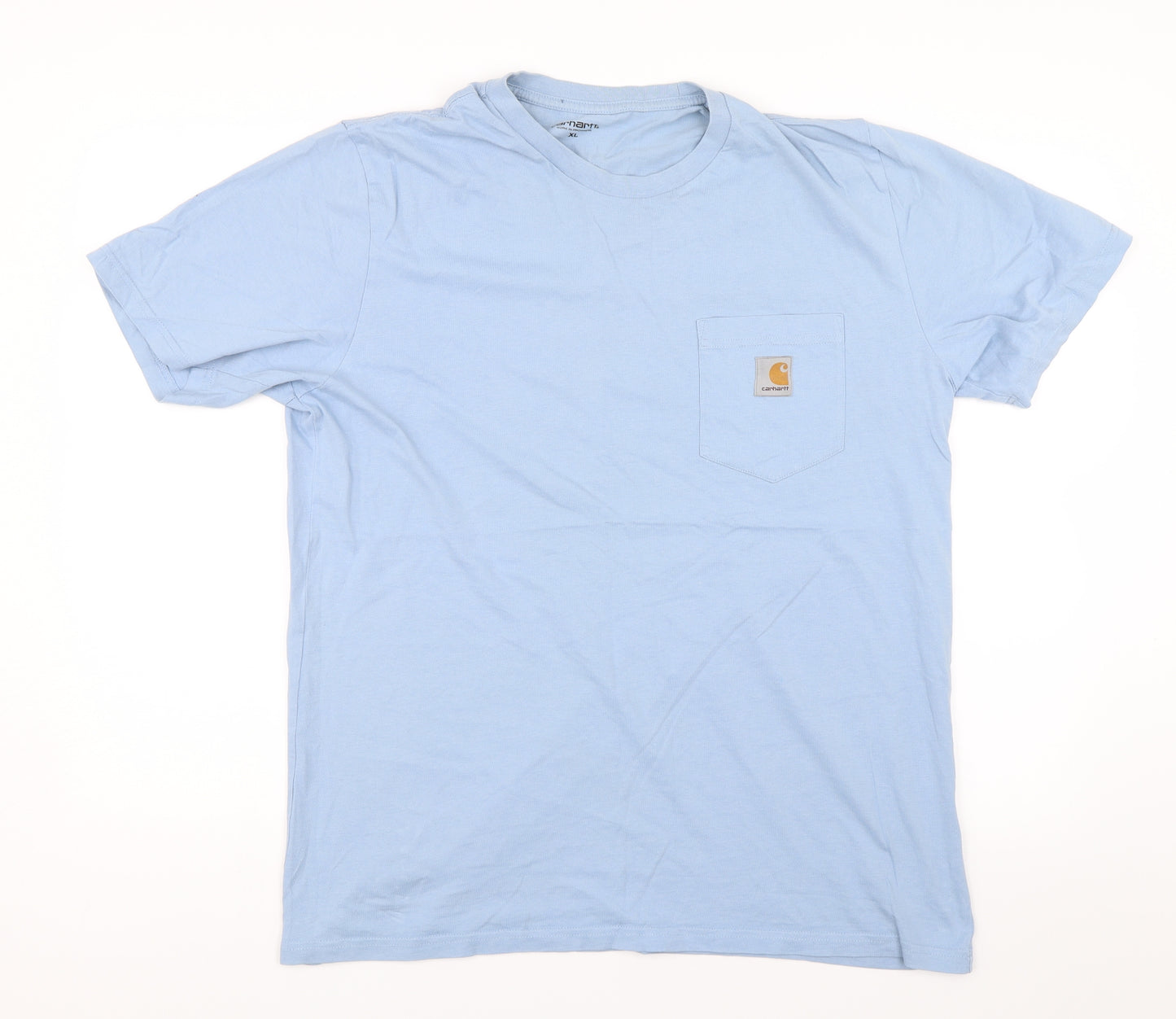 Carhartt Mens Blue    T-Shirt Size XL