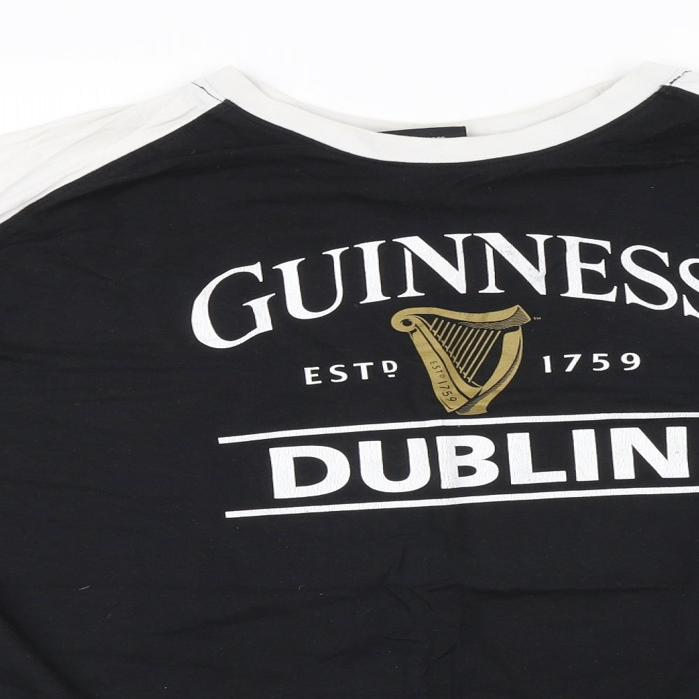 Guiness Mens Black    T-Shirt Size 2XL