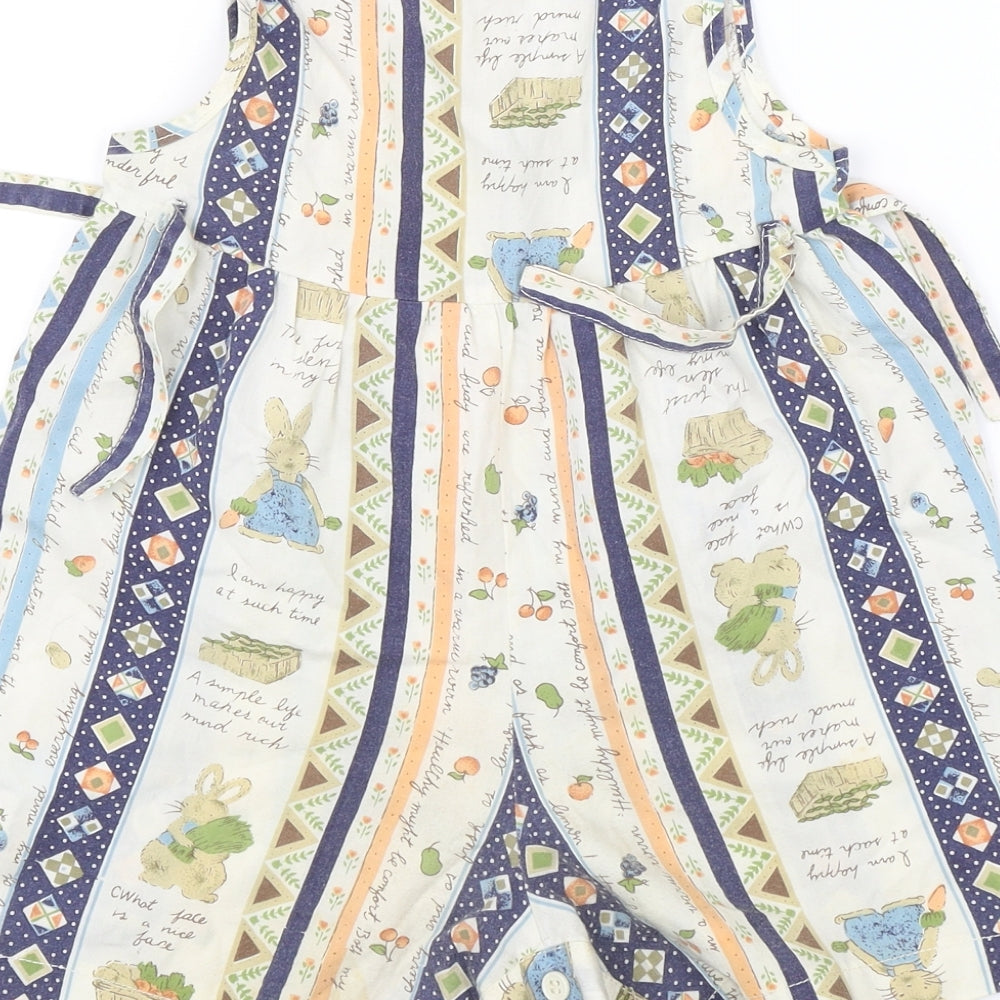 Bee Bo Baby Blue   Romper Outfit/Set Size 12-18 Months  - Rabbits
