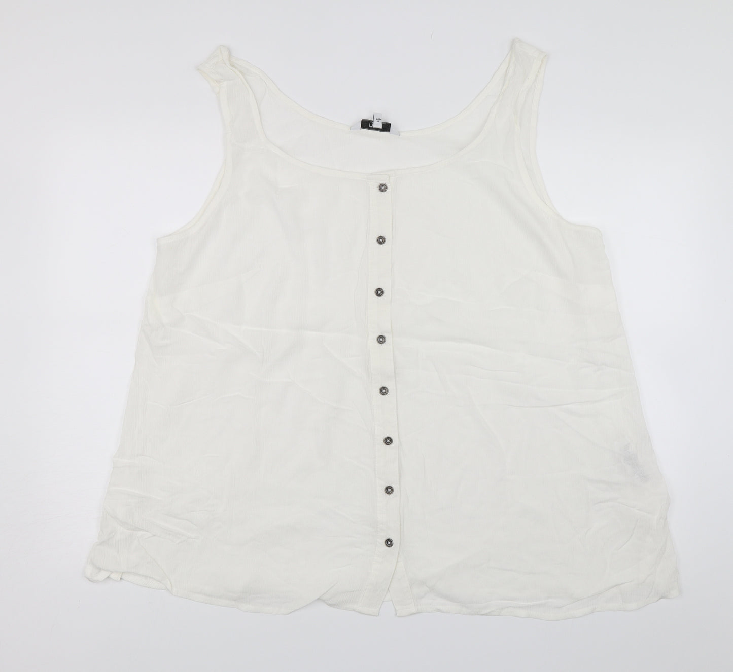 NEXT Womens White   Basic Blouse Size 20