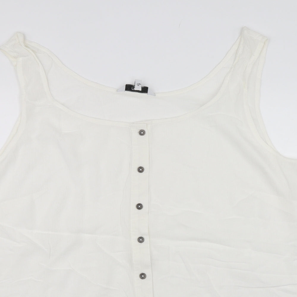NEXT Womens White   Basic Blouse Size 20