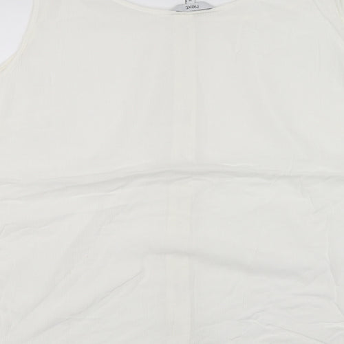 NEXT Womens White   Basic Blouse Size 20