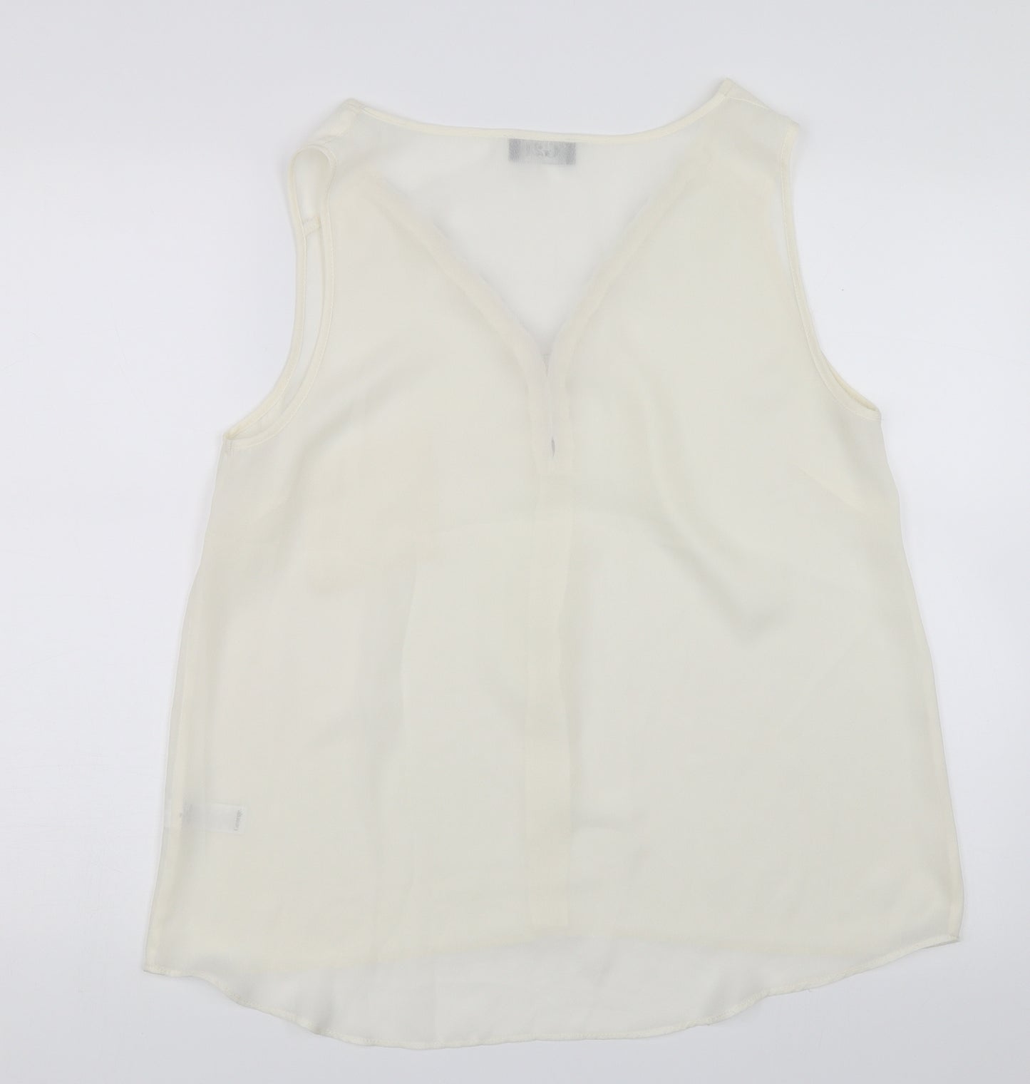 G21 Womens White   Basic Blouse Size 14