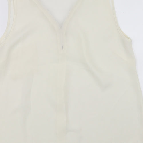 G21 Womens White   Basic Blouse Size 14