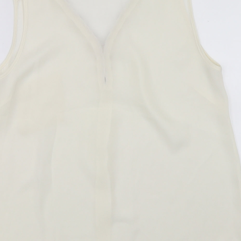 G21 Womens White   Basic Blouse Size 14