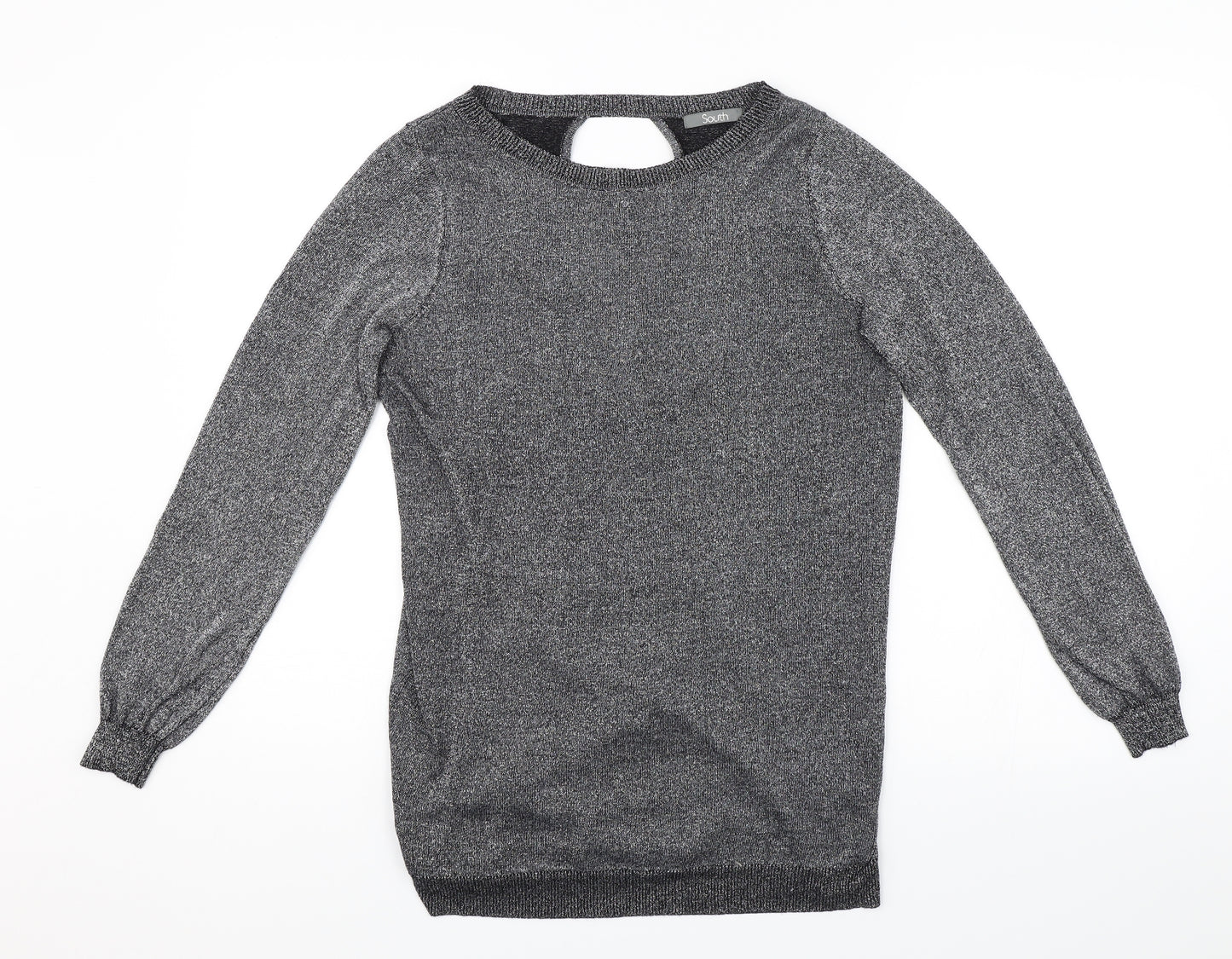 South Womens Silver   Pullover Jumper Size 14
