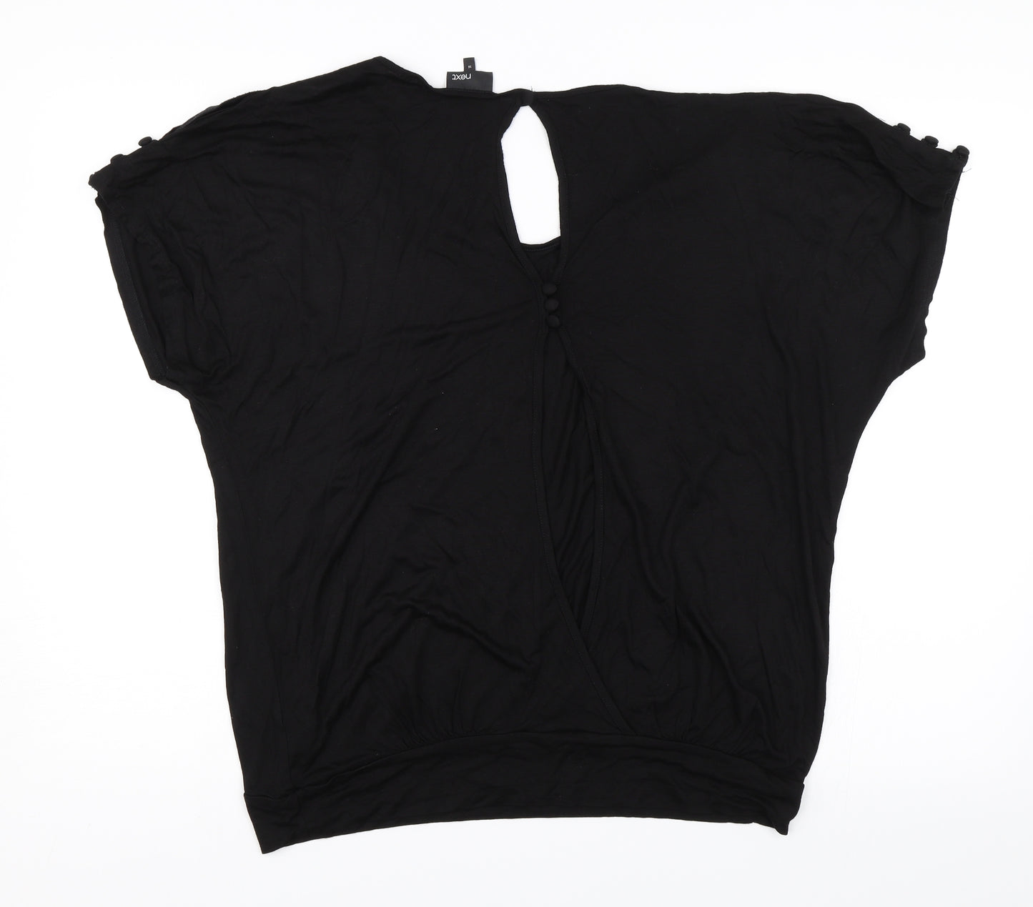 NEXT Womens Black   Basic Blouse Size 14