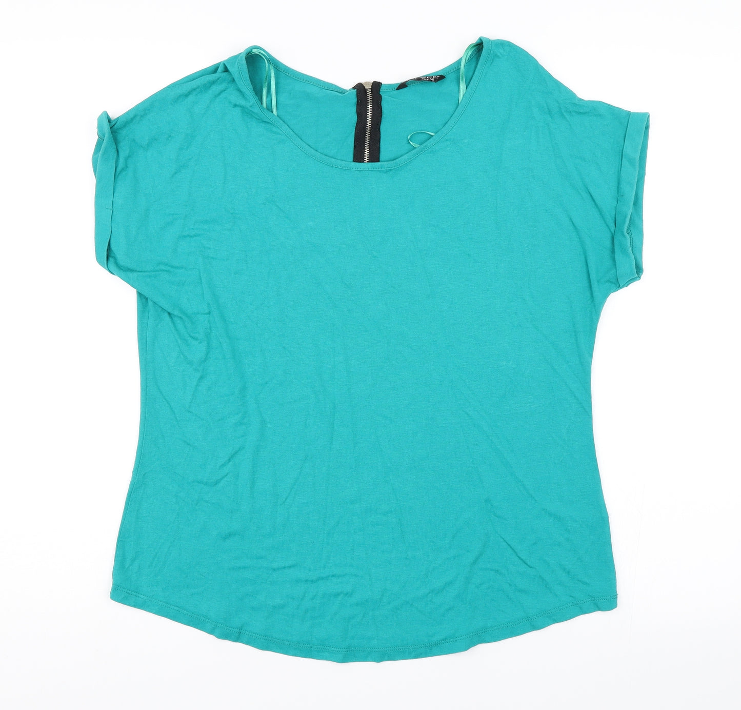 Select Womens Green   Basic Blouse Size 14