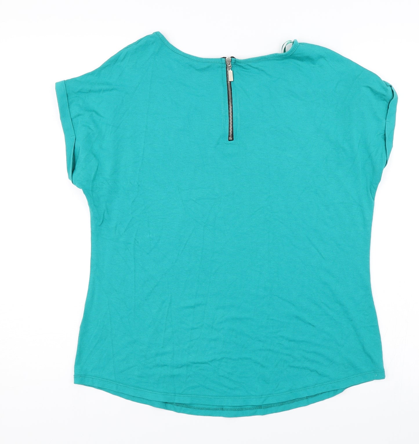 Select Womens Green   Basic Blouse Size 14