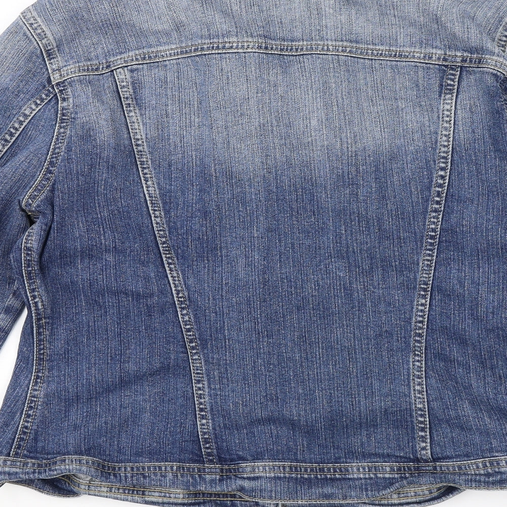 NEXT Womens Blue  Denim Jacket  Size 14