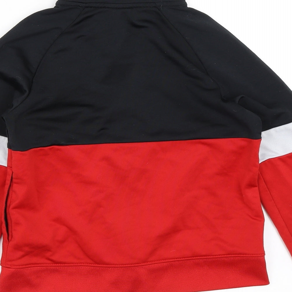 Nike Boys Red   Full Zip Jumper Size 6-7 Years