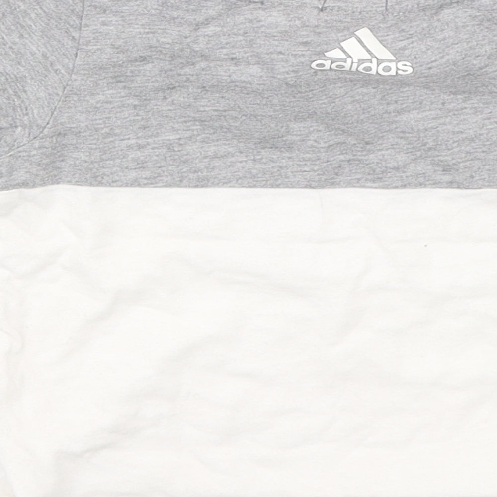adidas Baby White   Basic T-Shirt Size 3-6 Months