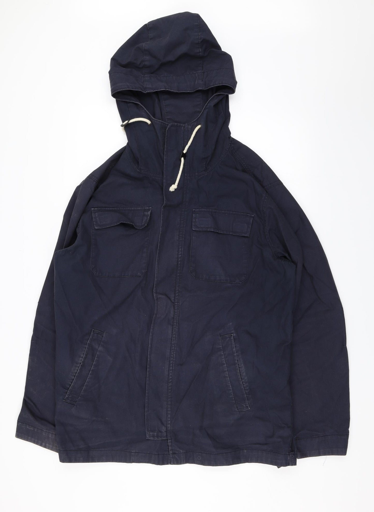 Divided Mens Blue   Jacket  Size L