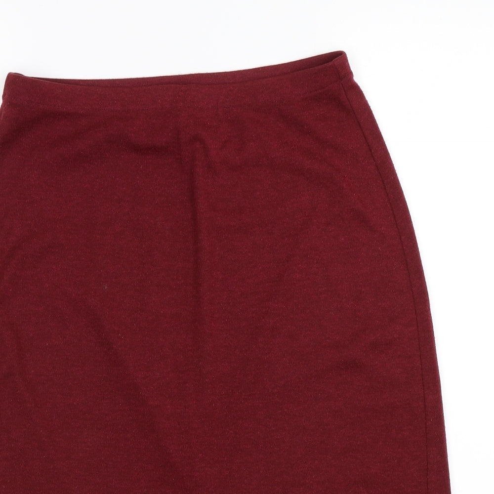 AMARANTO Womens Red   A-Line Skirt Size 12