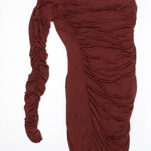Missguided Womens Brown   Bodycon  Size 8